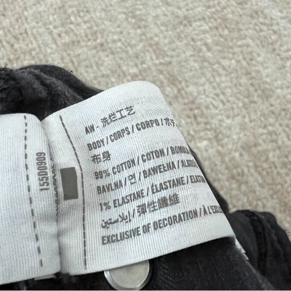 Abercrombie & Fitch Ankle Straight Ultra High Rise Jeans 27/4 - Picture 6 of 10